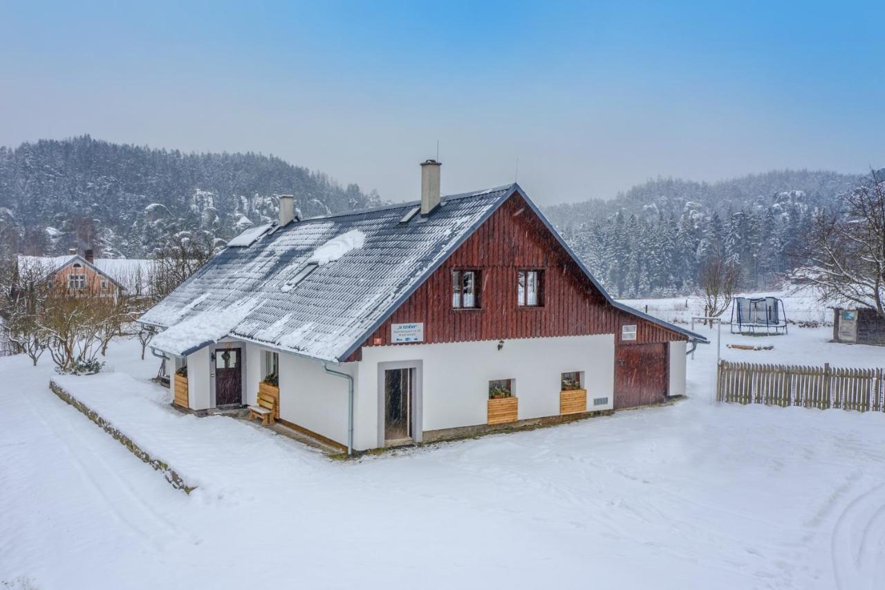U Ozveny Hotel Dolni Adrspach Exterior foto